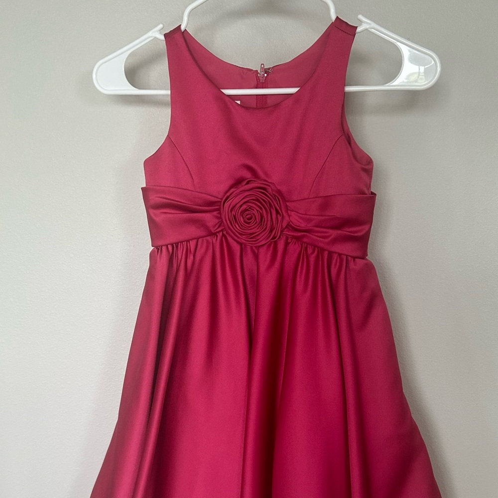 Girls flower girl dress , David’s bridal
